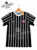 Corinthians Away Preta e Branca 2026 Jogador | Nike