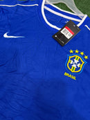 Camisa Seleção Brasileira Retrô 98 Azul | Tailandesa 1.1
