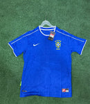 Camisa Seleção Brasileira Retrô 98 Azul | Tailandesa 1.1