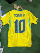 Camisa Neymar 10 Brasil Jogador Amarela | Tailandesa 1.1