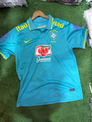 Camiseta De Treino Seleção Brasileira Guaraná & Vivo Azul Celeste | Tailandesa 1.1 Premium