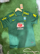 Camiseta De Treino Seleção Brasileira Guaraná & Vivo Verde | Tailandesa 1.1 Premium