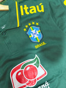Camiseta De Treino Seleção Brasileira Guaraná & Vivo Verde | Tailandesa 1.1 Premium