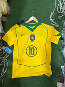 Camisa Retrô Brasil Ronaldinho 2002 | Tailandesa 1.1