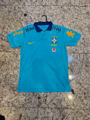 Camiseta De Treino Seleção Brasileira Guaraná Cor Azul Celeste | Tailandesa 1.1 Premium